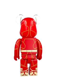 bearbrick decoracion unisexbearbrick 400% the flash - med2283 mu