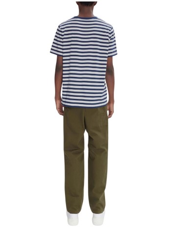 a.p.c. t-shirt mant-shirt standard apc brode raye - cohbzm26419 iak dark navy 2