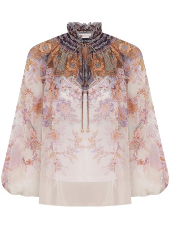 zimmermann t-shirt womanluna billow blouse - 0991ts261 cbpa