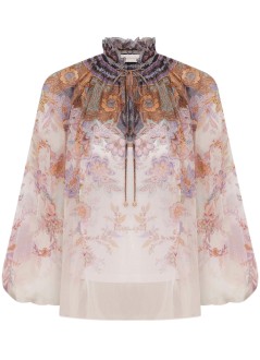 zimmermann t-shirt womanluna billow blouse - 0991ts261 cbpa