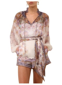 zimmermann t-shirt womanluna billow blouse - 0991ts261 cbpa