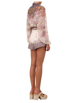zimmermann short pant womanluna scarf tie short - 5214as261 cbpa