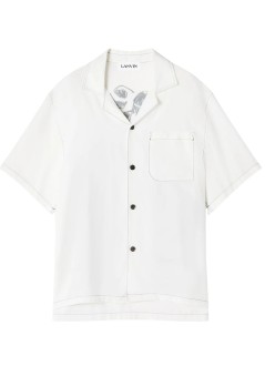 lanvin camiseria hombre m&d print cuban collar shirt - rmsi00116257p26 00