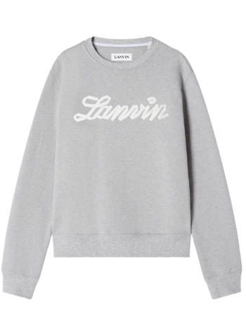 lanvin sudadera hombre embroidered logo sweatshirt - rmss0001f047p26 100
