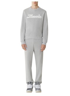 lanvin sudadera hombre embroidered logo sweatshirt - rmss0001f047p26 100