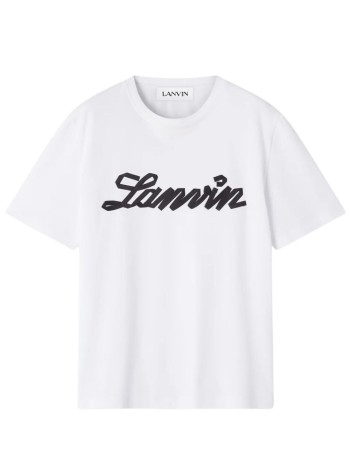 lanvin camiseta hombre embroidered logo t-shirt - rmts0012j308p26 01