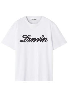 lanvin camiseta hombre embroidered logo t-shirt - rmts0012j308p26 01