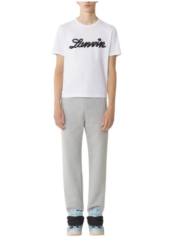 lanvin camiseta hombre embroidered logo t-shirt - rmts0012j308p26 01 2