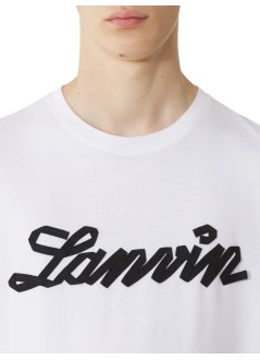 lanvin camiseta hombre embroidered logo t-shirt - rmts0012j308p26 01