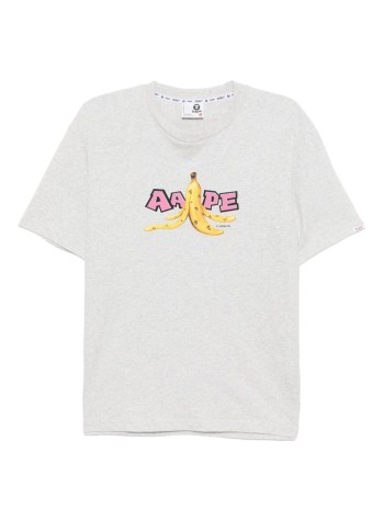 aape by a bathing ape camiseta hombre aape  basic tee - aaptem1751xap wh2