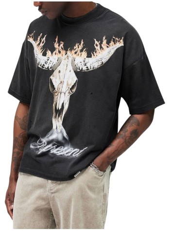 represent t-shirt manbritish cowboys t-shirt - mlm100592 stained black 2