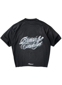 represent t-shirt manbritish cowboys t-shirt - mlm100592 stained black