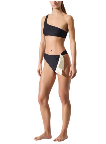 karl lagerfeld bikini panties womankarl bow hw cheeky bottom - b2w46028 999 2