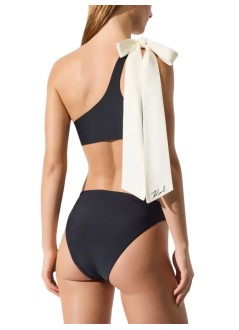 karl lagerfeld bikini braga mujer karl bow hw cheeky bottom - b2w46028 999