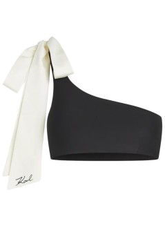 karl lagerfeld bikini sujetador mujer karl bow bikini top - b2w46027 999