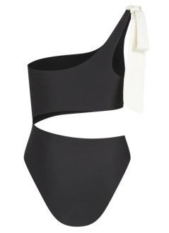 karl lagerfeld bañador mujer karl bow cheeky swimsuit - b2w46029 999