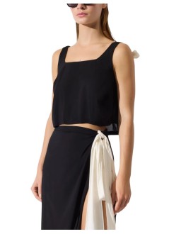 karl lagerfeld top mujer karl bow beach top - b2w46036 999