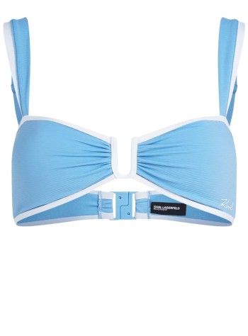 karl lagerfeld bikini bra womansignature bandeau bikini top - b2w46022 349