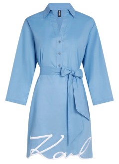 karl lagerfeld vestido mujer karl dna signature beach dress - a2w46075 349