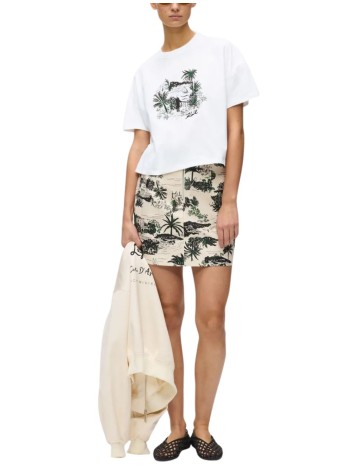 karl lagerfeld top womanvilla print t-shirt - b2w17012 100 2