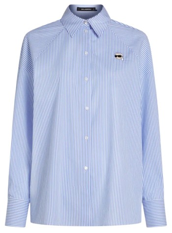 karl lagerfeld camiseria mujer ikon stripe blouse - b2w11034 1rr
