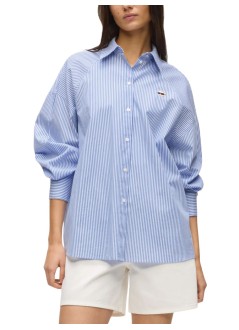 karl lagerfeld camiseria mujer ikon stripe blouse - b2w11034 1rr