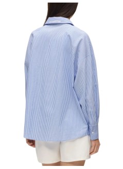 karl lagerfeld camiseria mujer ikon stripe blouse - b2w11034 1rr