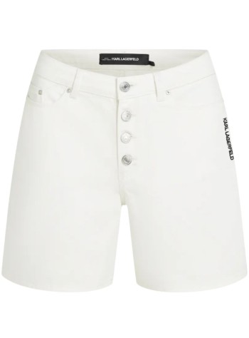 karl lagerfeld short pant womanikon denim shorts - b2w10048 461