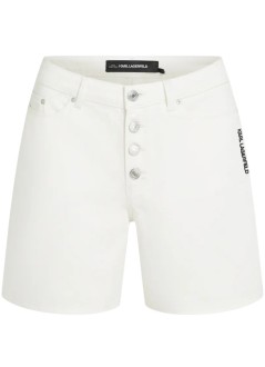 karl lagerfeld short pant womanikon denim shorts - b2w10048 461