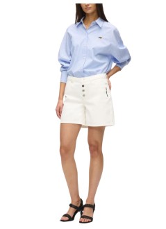 karl lagerfeld short pant womanikon denim shorts - b2w10048 461