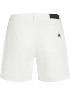 karl lagerfeld short pant womanikon denim shorts - b2w10048 461