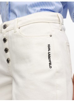 karl lagerfeld short pant womanikon denim shorts - b2w10048 461