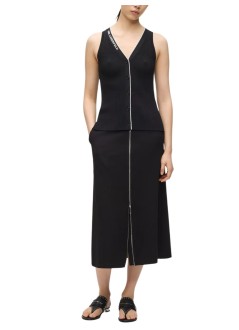 karl lagerfeld top mujer logo knit day top - b2w18014 998