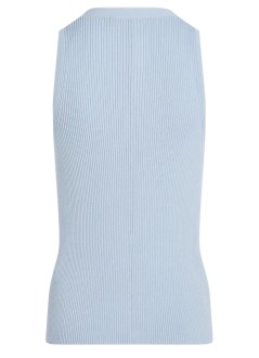 karl lagerfeld top womanlogo knit day top - b2w18014 1qv