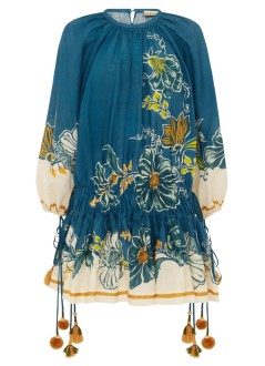 alémais dress womanluda mini dress - 6393d blue
