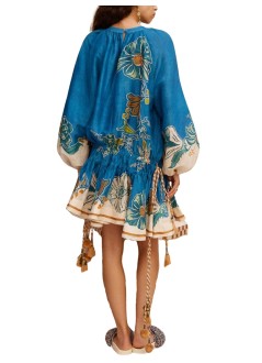 alémais dress womanluda mini dress - 6393d blue