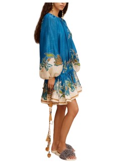 alémais dress womanluda mini dress - 6393d blue