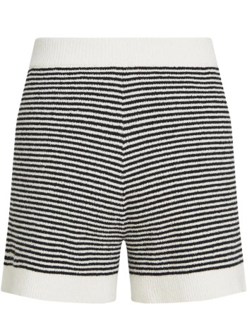 karl lagerfeld short pant womanikon striped knit shorts - b2w10102 1mc