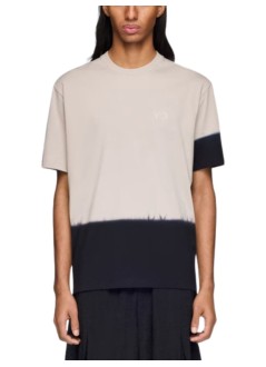 y3 camiseta hombre dip rg ss tee - kq9788 lbrown black