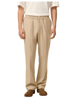 ami pantalon hombre elasticated waist trousers - htr226wv0194 a036