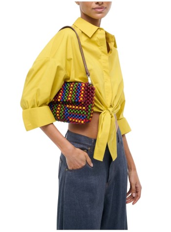 staud handbag mujer timmy convertible shoulder bag - h25p6005ac jnst 2