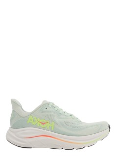 hoka one one sneaker womanclifton 10 - 1162031 sea glass neon flame