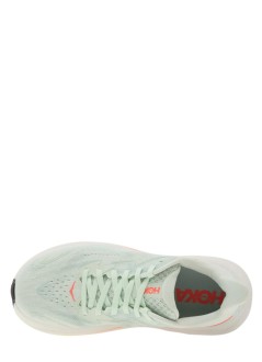 hoka one one sneaker womanclifton 10 - 1162031 sea glass neon flame