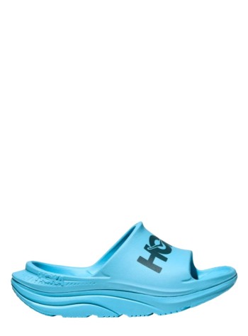 hoka one one beach manora atlethic  slide - 1155154 soaring blue faded navy