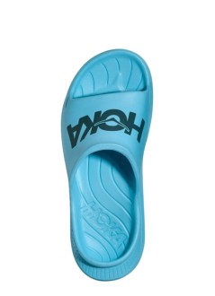 hoka one one playa hombre ora atlethic  slide - 1155154 soaring blue faded navy