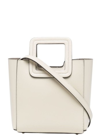 staud crossbody mujer mini shirley leather bag - 079043 crmb