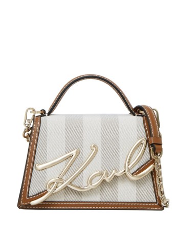 karl lagerfeld crossbody womank/signature 2.0 sm cb herr cnv - b2w30228 1ua