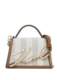 karl lagerfeld crossbody mujer k/signature 2.0 sm cb herr cnv - b2w30228 1ua