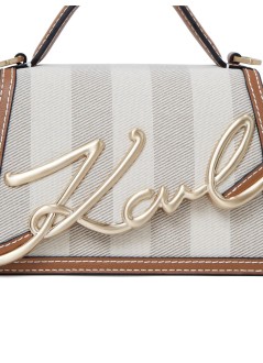 karl lagerfeld crossbody mujer k/signature 2.0 sm cb herr cnv - b2w30228 1ua