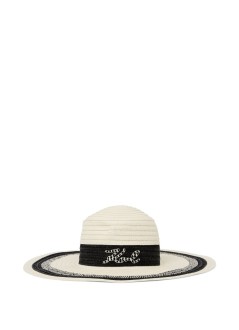 karl lagerfeld cap womank/signature str log summer hat - b2w33028 101
